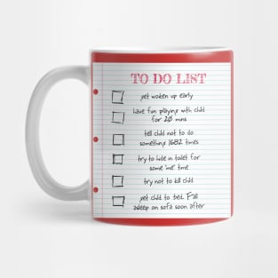 To Do List (Parents) Mug